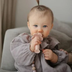 New Mushie Coffret de bain Blush (3 pièces)