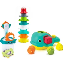 Coffret de bain Ocean Fun (17 pièces)|Infantino Outlet