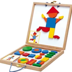 Coffret de jeu magnétique Géoforme (42 pièces)|Djeco Online