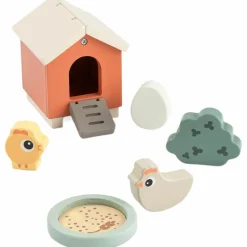 Outlet Done by Deer Coffret de jeu Tiny farm Clucky