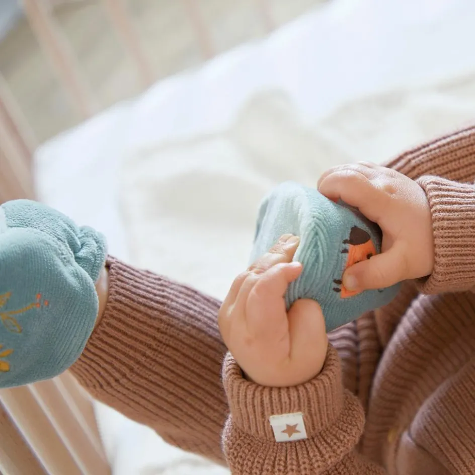 Coffret de naissance chaussons et bracelet sonore Souris|Kaloo Discount