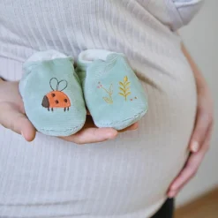 Coffret de naissance chaussons et bracelet sonore Souris|Kaloo Discount