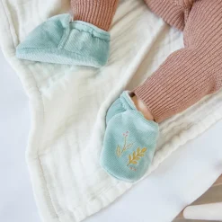 Coffret de naissance chaussons et bracelet sonore Souris|Kaloo Discount