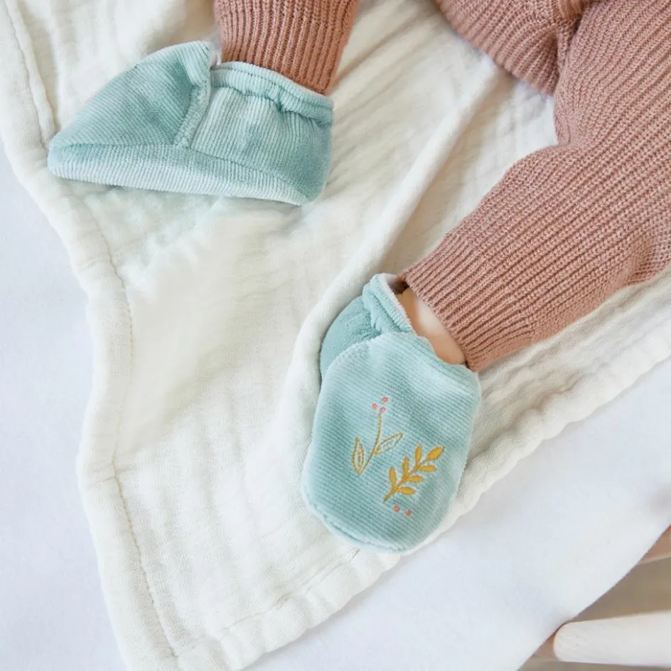 Coffret de naissance chaussons et bracelet sonore Souris|Kaloo Discount