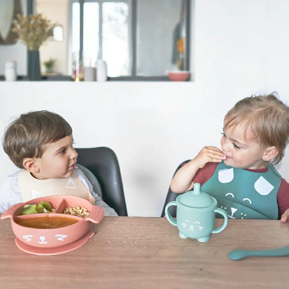 Coffret de repas Learn'Isy renard (4 pièces)|Babymoov Online