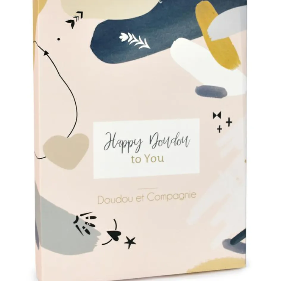 Sale Doudou et Compagnie Coffret doudou Lapin Happy Wild