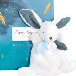 Coffret doudou Lapin Happy Pop|Doudou et Compagnie New