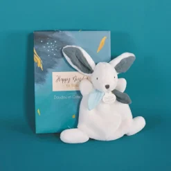 Coffret doudou Lapin Happy Pop|Doudou et Compagnie New