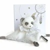 Coffret doudou plat Panda Attrape-rêves|Doudou et Compagnie Discount