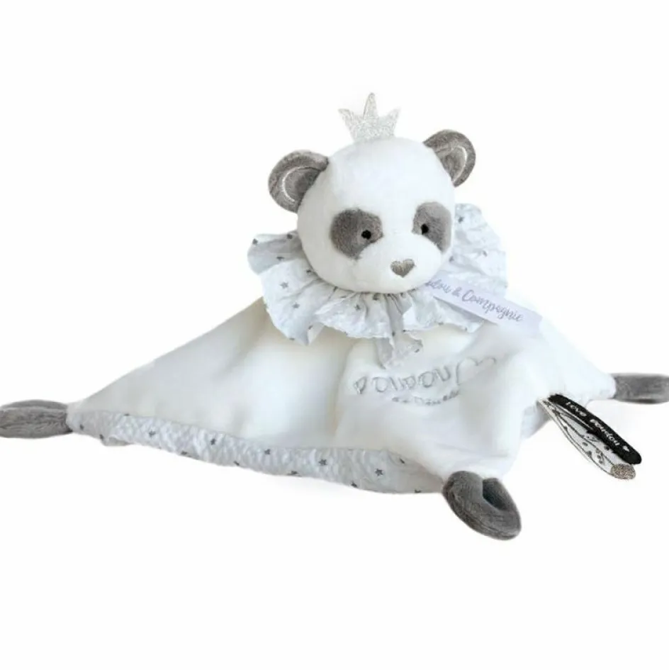 Coffret doudou plat Panda Attrape-rêves|Doudou et Compagnie Discount