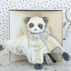 Coffret doudou plat Panda Attrape-rêves|Doudou et Compagnie Discount