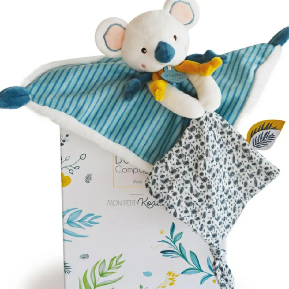 Sale Doudou et Compagnie Coffret doudou plat Yoca le koala (25 cm)
