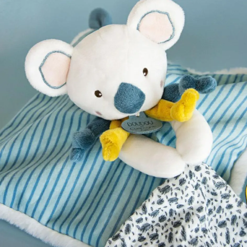 Sale Doudou et Compagnie Coffret doudou plat Yoca le koala (25 cm)