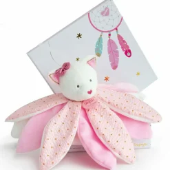 Coffret doudou pétales Chat Attrape-rêves|Doudou et Compagnie Discount