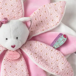 Coffret doudou pétales Chat Attrape-rêves|Doudou et Compagnie Discount