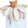Hot Doudou et Compagnie Coffret doudou pétales Ours Attrape-rêves