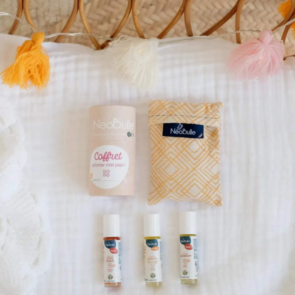 New NéoBulle Coffret d'urgence L'infirmier c'est papa ! (3 sticks + 1 pochette)