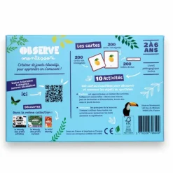 Sale Observe Édition Coffret Giga Mondy (600 cartes Montessori pour développer le langage)