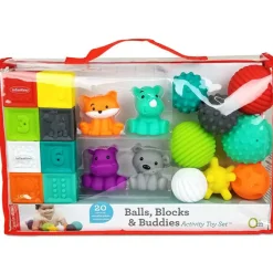 Coffret jouets de bain Sensory (20 pièces)|Infantino Hot