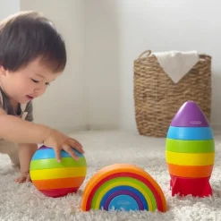 Coffret jouets d'éveil Rainbow|Infantino Discount