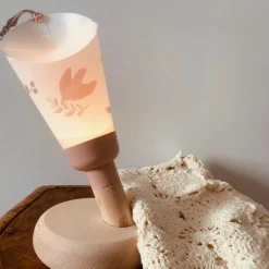 Coffret lampe nomade 5 en 1 Paloma-Rose poudré|Maison Polochon Outlet