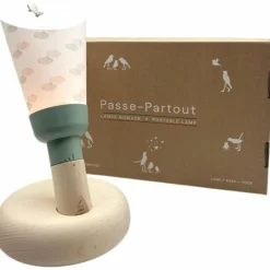 Outlet Maison Polochon Coffret lampe nomade 5 en 1 Nuage-Sauge