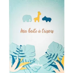 Coffret ma boîte à trésors et son journal de naissance Zanimo|Domiva