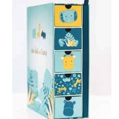 Coffret ma boîte à trésors et son journal de naissance Zanimo|Domiva