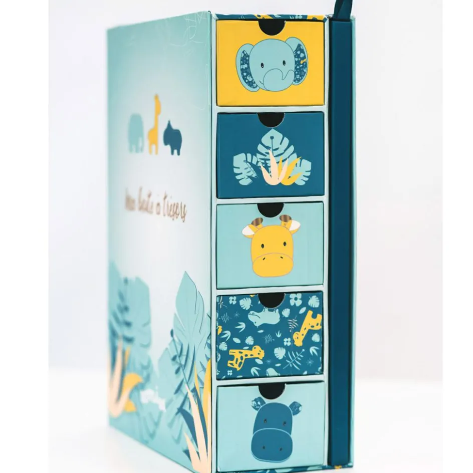 Coffret ma boîte à trésors et son journal de naissance Zanimo|Domiva