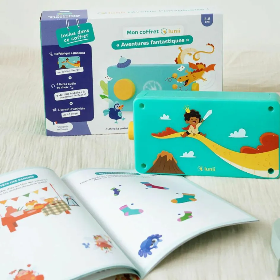 New Lunii Coffret Ma Fabrique à histoires Aventures fantastiques