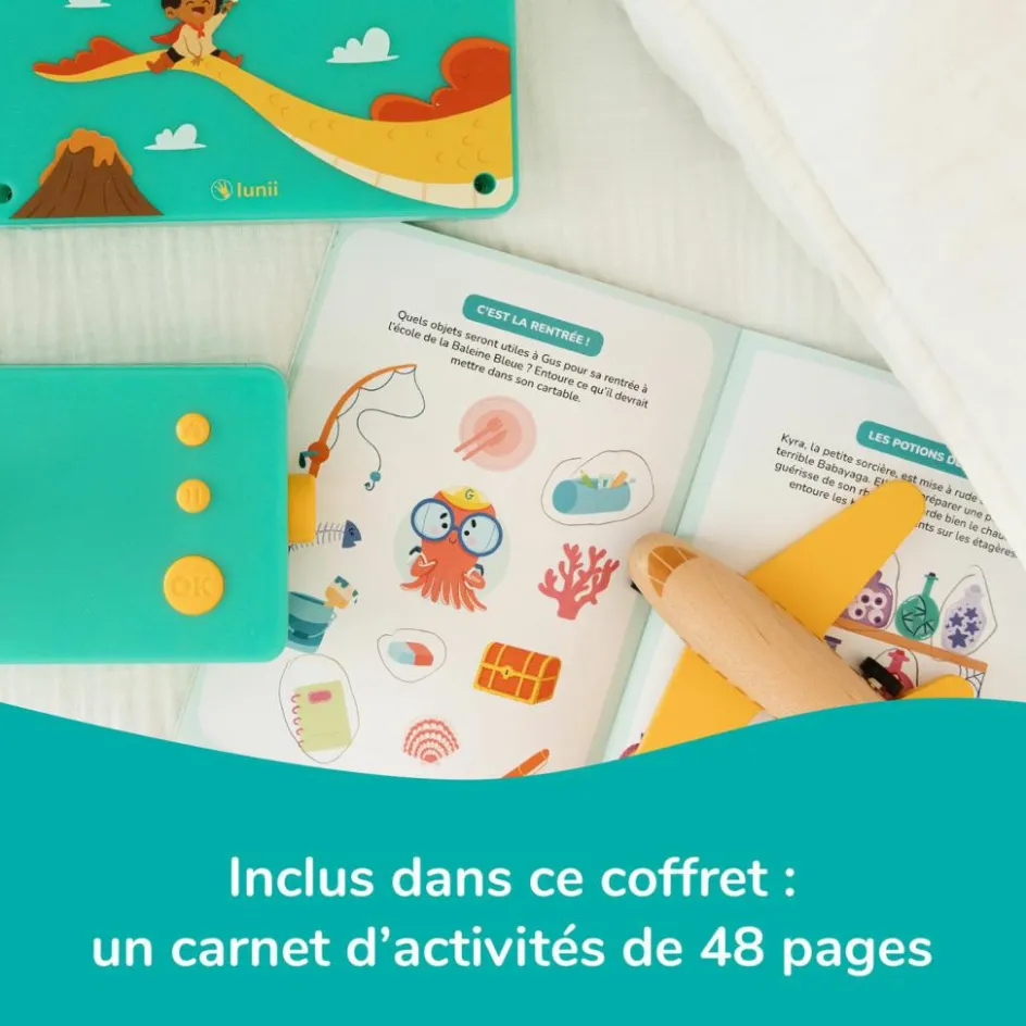 New Lunii Coffret Ma Fabrique à histoires Aventures fantastiques