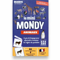 Coffret Mini Mondy (jeu de langage autour des animaux)|Observe Édition