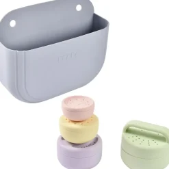 Coffret panier galet + jouets de bain silicone|Béaba Hot