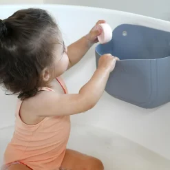 Coffret panier galet + jouets de bain silicone|Béaba Hot