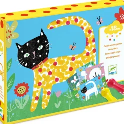 Coffret peinture Dessiner des points|Djeco Hot
