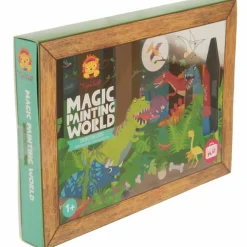 Coffret peinture magique à l'eau dinosaure|Tiger Tribe Hot