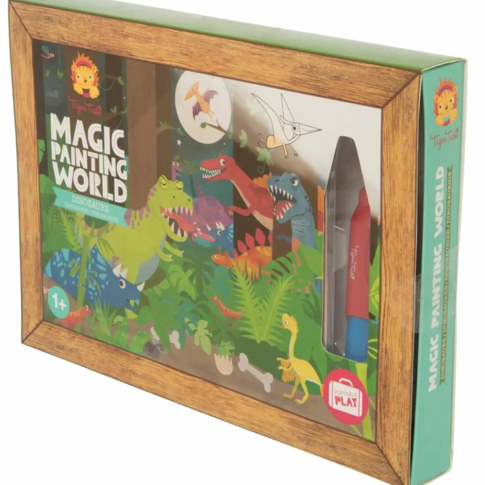 Coffret peinture magique à l'eau dinosaure|Tiger Tribe Hot