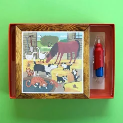 Hot Tiger Tribe Coffret peinture magique à l'eau ferme