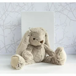 Outlet Histoire d'Ours Coffret peluche Lapin Copains calins beige (50 cm)