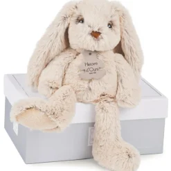 Coffret peluche Lapin Copains câlins beige (25 cm)|Histoire d'Ours Clearance