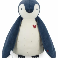 Coffret peluche Manchot bleu et lange d'emmaillotage|Kaloo