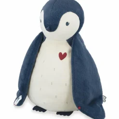 Coffret peluche Manchot bleu et lange d'emmaillotage|Kaloo