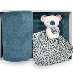 Sale Doudou et Compagnie Coffret plaid et doudou Yoca le koala