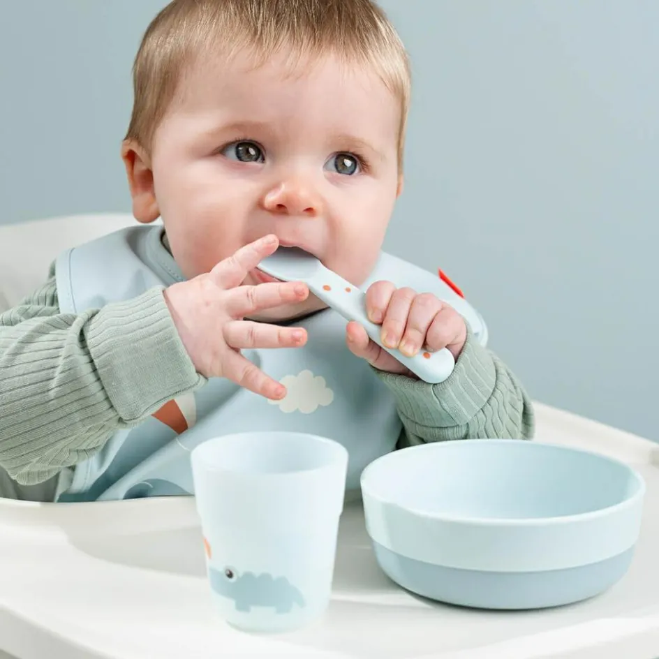 Coffret premier repas Foodie Playground rose|Done by Deer Best