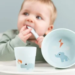 Coffret premier repas Foodie Playground bleu|Done by Deer Hot