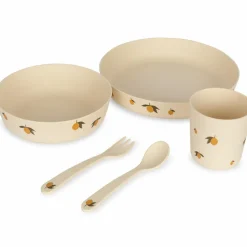 Best Konges Slojd Coffret repas Citron (4 pièces)