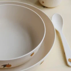 Best Konges Slojd Coffret repas Citron (4 pièces)