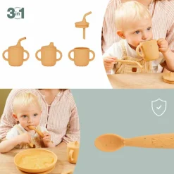 Coffret repas Comme un Grand Little Arty (3 pièces)|Babymoov Best