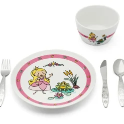 Best Zilverstad Coffret repas en porcelaine Princesse (5 pièces)