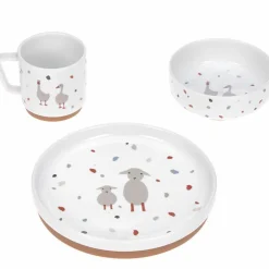 Online Lässig Coffret repas en porcelaine Tiny Farmer mouton et oie